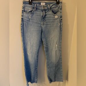 Studio Blue Raw Hem Women's Skinny Ankle Jeans